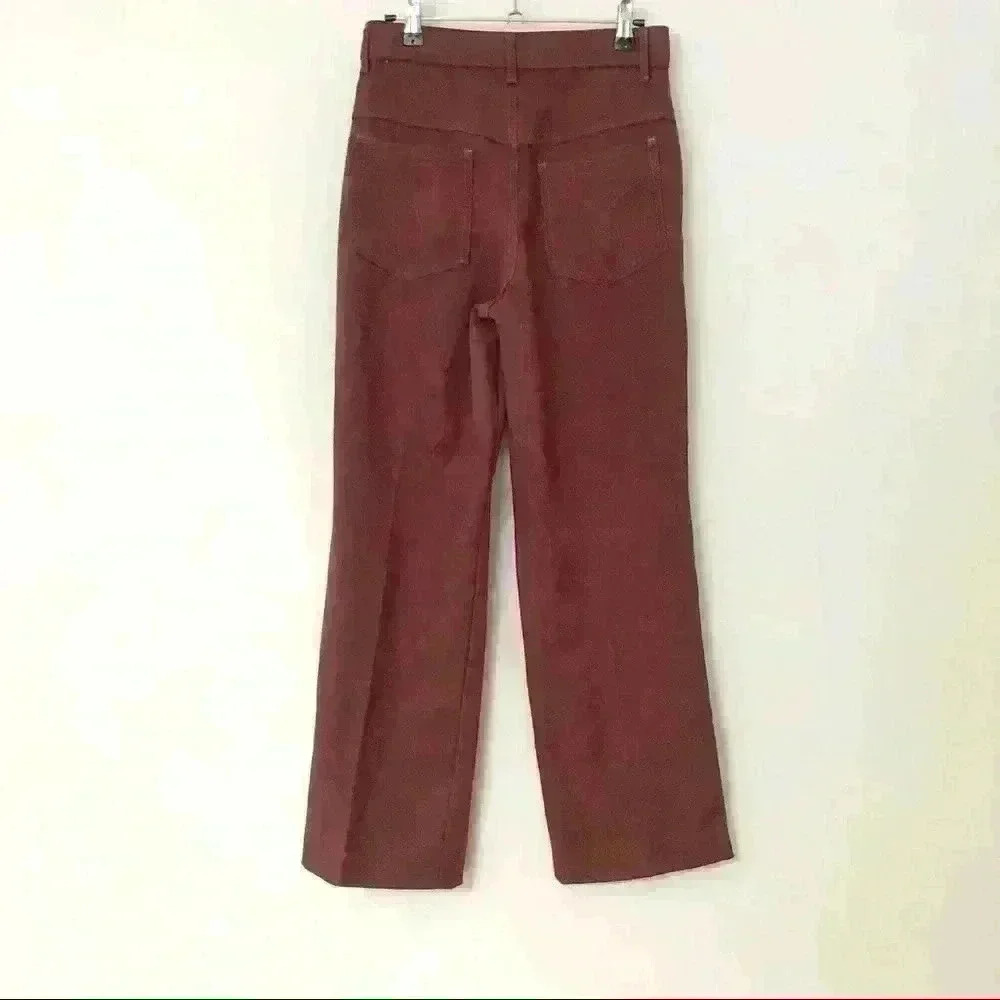 Vintage High Waisted Polyester Bell Bottoms
